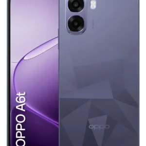 Smartphone OPPO A6t 128GB 12GB RAM (4GB + 8GB Virtual) Bateria Gigante 6500 mAh Câmera AI Violeta