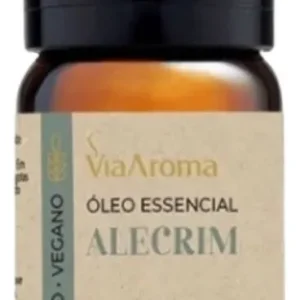 Óleo Essencial de Alecrim 100% Puro Via Aroma 10ml Tratamento Capilar Antiqueda e Crescimento