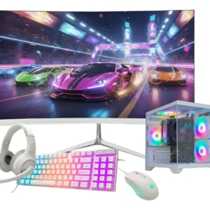PC Gamer Aquario Intel Core i7 16GB RAM SSD 480GB GT 730 Monitor 23 Branco
